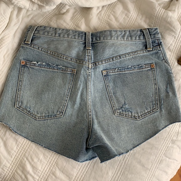 Free People We the Free “Taliesin” Cutoff Denim Shorts - Picture 2 of 4